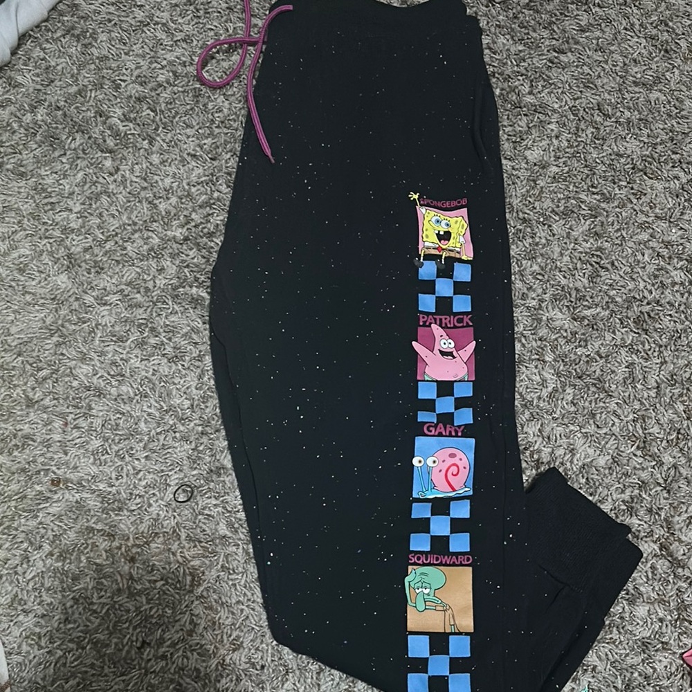 Kids Black Jogger Pants